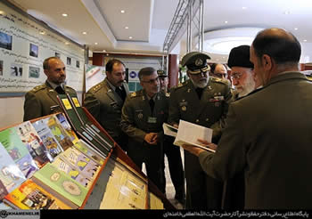 Supreme Leader visits ground forces of Iran’s regular army