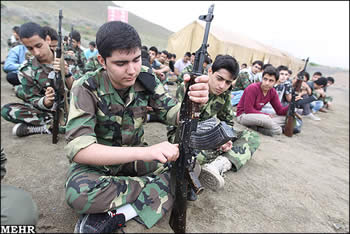 Military training for school students