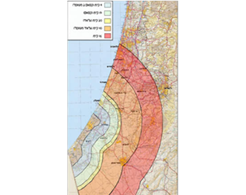 איום הרקטות מרצועת עזה על העורף הישראלי