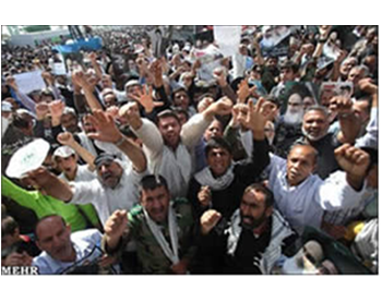 Processions held on the death anniversary of Ayatollah Ruhollah Khomeini, the founder of the Islamic revolution