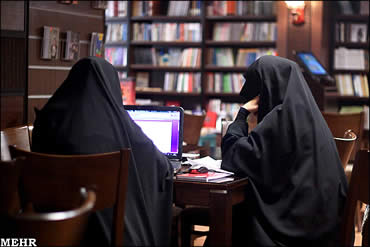 First women’s coffee shop in Tehran