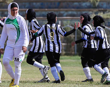 Soccer game in women’s premier league