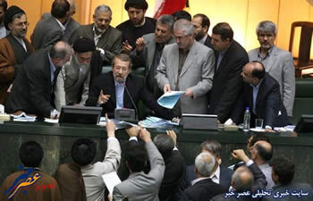 Initiative to summon Ahmadinejad to questioning before the Majles approved