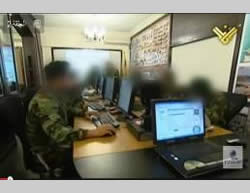 Hezbollah's main war room (Al-Manar website, December 18, 2012).