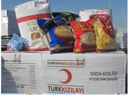 Turkish food packages enter the Gaza Strip through the Kerem Shalom crossing (Website of the Coordinator for Government Activities in the Territories, March 6, 2013).