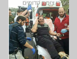 Victim of the shooting attack at the Qadoumim junction