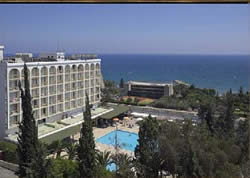 The Golden Arches hotel in Limassol, one of the sites about which the Hezbollah operative gathered information 