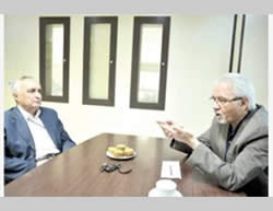 Ghaninejad and Behkish in an interview to Tejarat-e Farda