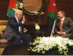 Mahmoud Abbas and King Abdallah of Jordan (Wafa.ps, November 12 and 13, 2014)