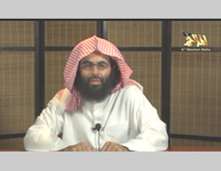 Ibrahim al-Rubaish, AQAP’s most senior cleric (YouTube, August 25, 2013)