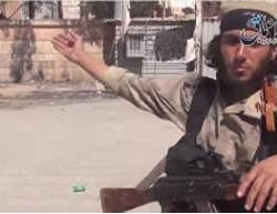 ISIS operative in the Al-Hasakah region (Aamaq, June 26, 2015)