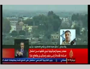 Coordinator of Israeli Government Activities in the Territories, Brigadier General Yoav (Poli) Mordechai, conducting a telephone interview with Al-Jazeera TV on July 2, 2015, following the terrorist attack carried out by ISIS in the Sinai Peninsula against the Egyptian Army (YouTube, July 2, 2015)