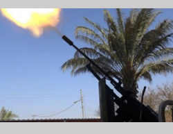 Anti-aircraft fire by ISIS operatives against coalition aircraft in western Baiji (Justpaste.it, August 15, 2015)