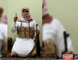 : ISIS operative codenamed Shuja’ al-Dusri, who carried out the attack in the Shiite mosque in the town of Saihat, Saudi Arabia (ISIS-affiliated Twitter account, October 16, 2015)