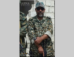 Farshad Hasounizadeh, a former commander of the Saberin Brigade, killed in Syria (IBNA)