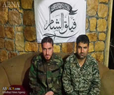 Two Iranian fighters allegedly captured by Faylaq al-Sham (ABNA News, December 21, 2015)