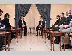 The Iranian minister of the interior meets with Bashar Assad (ABNA News, January 13, 2016).