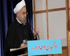 Hassan Rouhani in Tehran (Press TV, March 12, 2016).