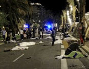 Dead bodies lying on the promenade in Nice after the attack (YouTube).