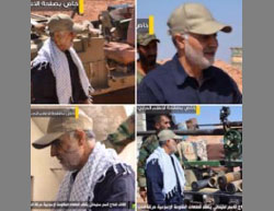 Qasem Soleimani in south Aleppo (Twitter account, September 6, 2016)