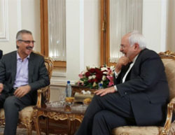 Mohammad Javad Zarif meets with Mala Bakhtiar (Tasnim, October 31, 2016).