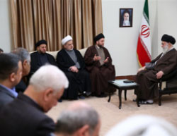 Khamenei meets with a delegation headed by Ammar al-Hakim (Tasnim, December 11, 2016).