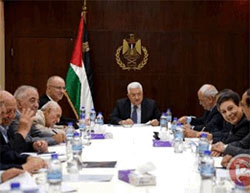 Meeting of the PLO's Executive Committee, chaired by Mahmoud Abbas (Ma'an, December 27, 2016).