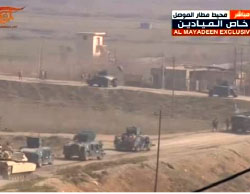 Forces de l'armée irakienne à l'aéroport de Mossoul (Al-Mayadeen, 24 février 2017). 