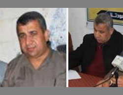 Another Hamas member elected to the new Hamas' political bureau in the Gaza Strip: Muhammad al-Jamassi, an engineer who heads UNRWA's engineering department for the refugee camps in the central Gaza Strip (Left: website of the Hamas faction in the Palestinian Legislative Council, May 20, 2010; Right: Khabar Press, January 21, 2017).