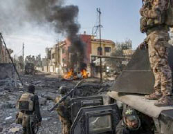 The Iraqi security forces in west Mosul’s fighting zones (Nineveh Information Center, March 19, 2017)