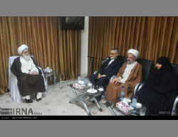 The Majlis committee for national security and foreign policy meets with Ayatollah Nouri Hamedani (IRNA, April 17, 2017).