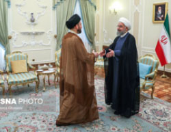  Rouhani meets with al-Hakim (ISNA, July 4, 2017).