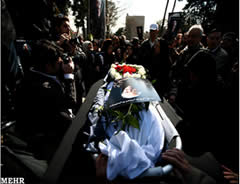 Pictures of the week: the funeral of Simin Daneshvar, one of Iran’s most important women authors, who passed away in Tehran at the age of 91