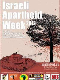 Notice of Israeli Apartheid Week incorporating the BDS campaign,