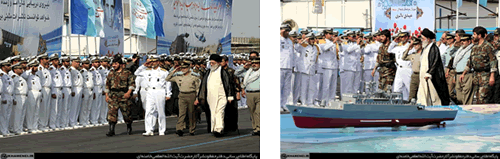 Supreme Leader visits Iranian navy facilities on the Persian Gulf coast