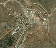 Aerial view of Itamar (photo from Google Maps)