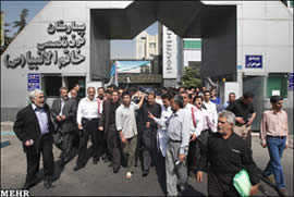 Dr. Gholam-Reza Sarabi’s funeral