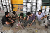 industrial workers amidst ongoing power outages