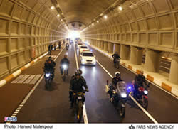 Towhid Tunnel opens in Tehran