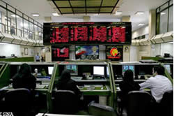 Tehran’s stock exchange