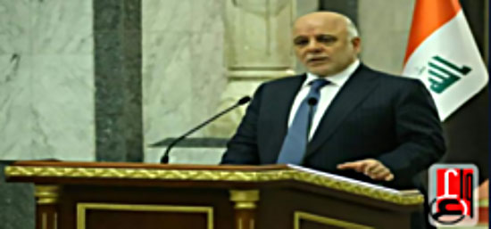 Le Premier ministre irakien Haydar Abadi annonce la fin de l'Etat islamique en Irak d'un point de vue militaire (Agence de presse irakienne, 21 novembre 2017)