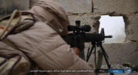 Sniper de l'Etat islamique. 