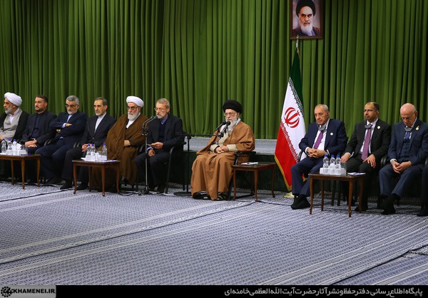 Khamenei's speech in front of Muslim parliamentarians (the website of the Supreme Leader, January 16 2018).