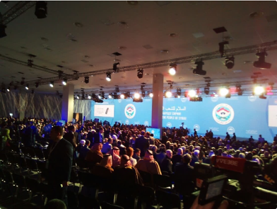 Le congrès du dialogue national syrien dans la ville de Sotchi (Compte Twitter du ministère russe des Affaires étrangères, 30 janvier 2018).