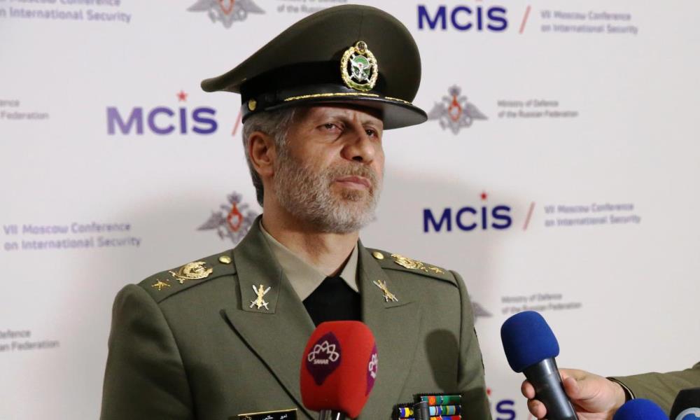 Iranian Minsiter of Defense Hatami in Moscow (IRNA, April 4, 2018)