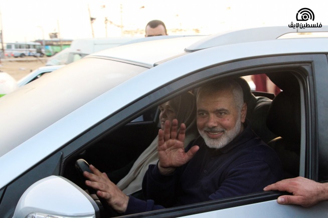 Isma'il Haniyeh arrive au 