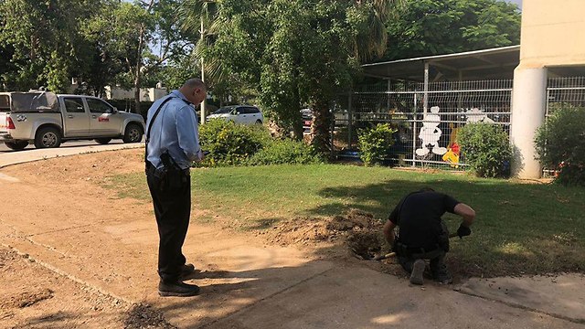 נפילה סמוך לבית תינוקות בישוב במועצה האזורית אשכול (ביטחון אשכול, 20 ביוני 2018)