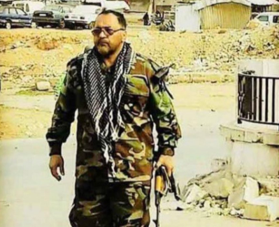 Shahrakh Dai Poor, commandant des Gardiens de la révolution iranienne, tué dans la région d'Abu Kamal (Compte Twitter SufianSamarrai, 23 juin 2018). 