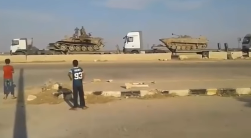 Syrian army APC’s en route to northern Syria (Muraselon, September 10, 2018)