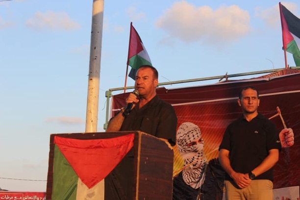 Fathi Hamad speaking in eastern Gaza City (palsawa.com, September 14, 2018). 